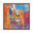 Classic Brown Wood Framed Canvas