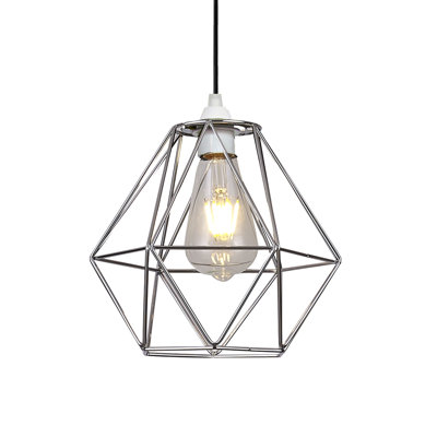 20cm H x 22cm W Metal Novelty Pendant Shade ( Screw On )