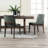 Darrah Fabric Upholstered Dining Chair In Forest Green-513366322