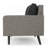 SOFA SET -RIGHT ARMREST - GREY