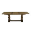 L'ensemble de salle à manger 11 pièces comprend une table de salle à manger rectangulaire avec rallonge amovible et 10 chaises de salle à manger Parson en tissu bleu-1704496091-1704496092-1638574053