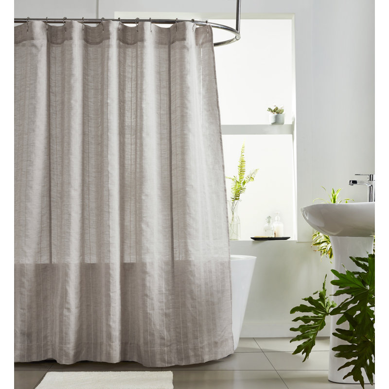 Gaius Cotton Blend Shower Curtain