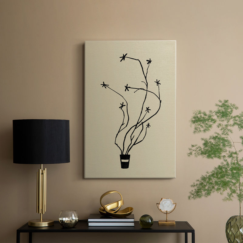 Vase Spring Sprig I - galerie sur mesure, H 18 po x l 12 po