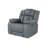 RAIZE GREY POWER RECLINER WITH LED