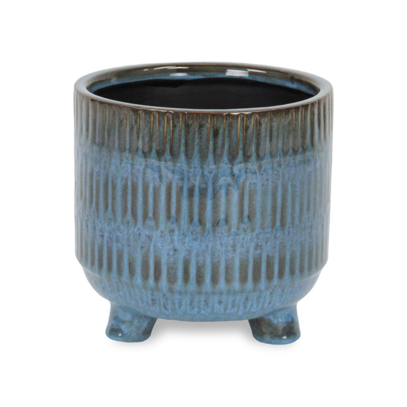 Pot de fleurs en céramique Murina, 6,75 po x 7 po x 7 po