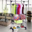 Gad 80cm Rolling Clothing Rack