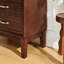 Armoire de rangement de 54 po de hauteur avec portes sculptées, armoire de rangement pour garde-manger rétro-48629237