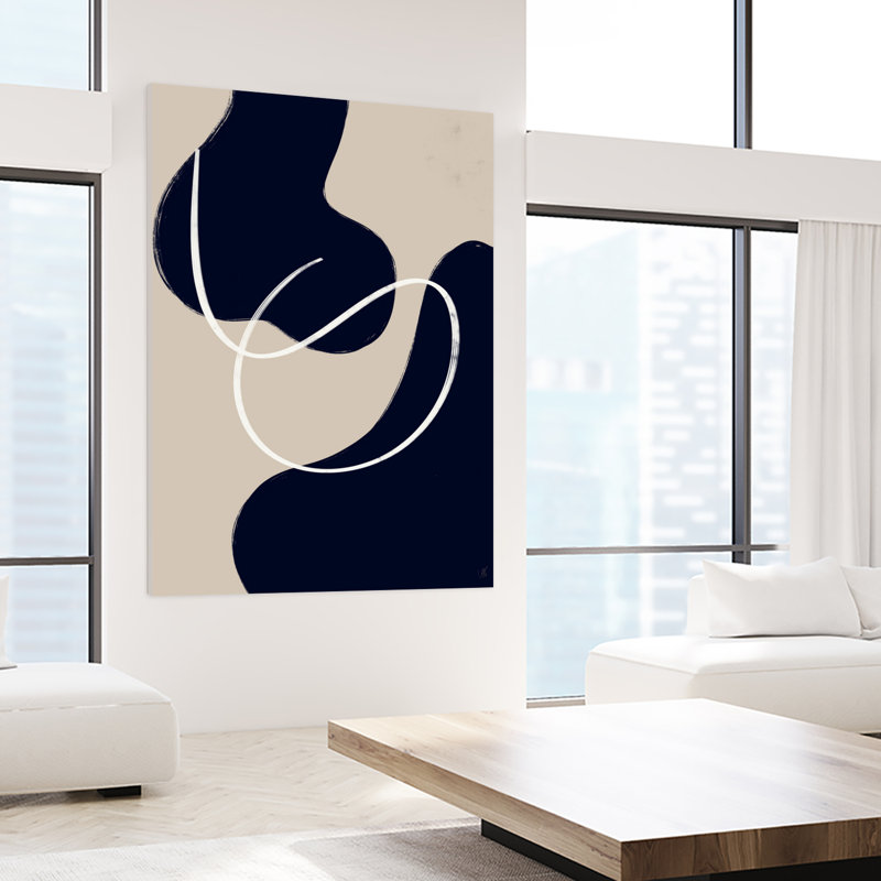 «Scandi Abstract 3 on Canvas» par Anne-Marie, reproduction, H 84 po x l 84 po x P 1,5 po