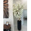 White Cherry Blossom Tree In Matte Planter-1012837689