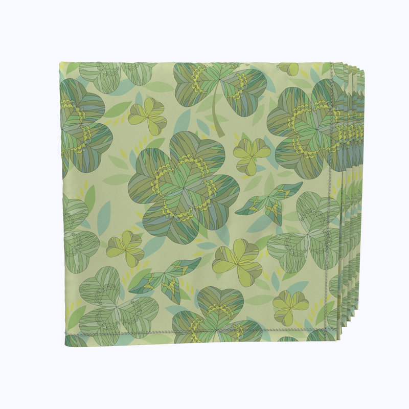 Rambler Polyester Floral Square Napkin