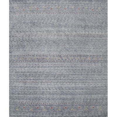 Handmade Gabbeh Style Square Wool Area Rug 10x10