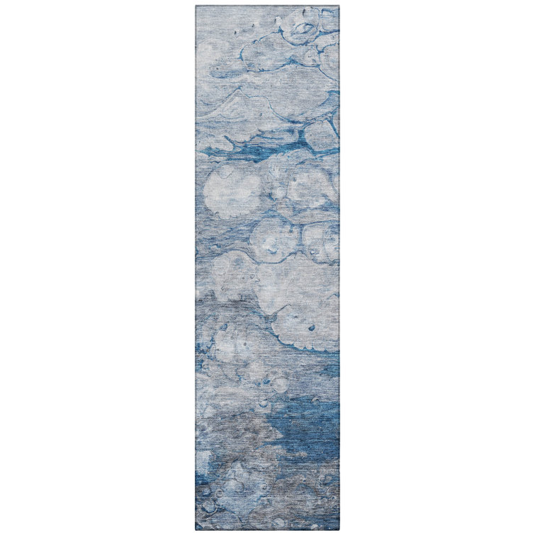 Chryssa Washable Abstract Indoor / Outdoor Rug