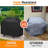 57 Inch BBQ Gas Grill Cover, Outdoor Windproof & Waterproof Barbecue Gas Grill Protector
