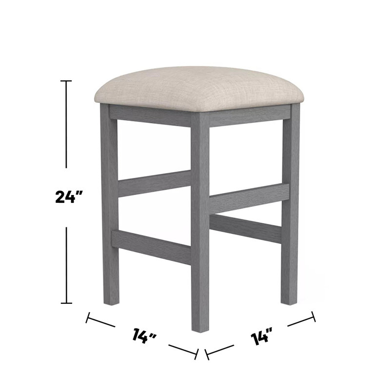 Zayba Upholstered Counter Stool