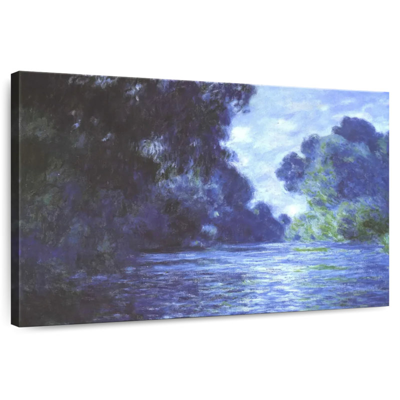 Branche de la seine près de Giverny, H 8 po x l 12 po