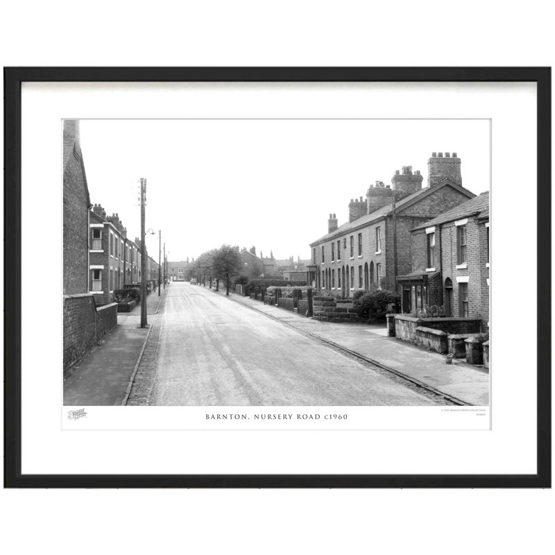 Sewerby, The Hall C1885 by Francis Frith - Single Picture Frame Print, 40cm H x 50cm W x 2.3cm D