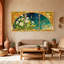 «Fantasy & Sci-Fi Floral Night Sky», ensemble de 3 impressions sur toile-249990591