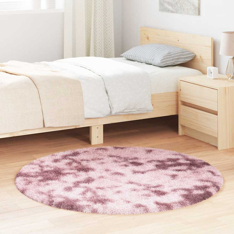 Solid Colour Area Rug, Round 120cm