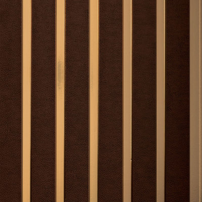 Large Slats 112" L x 9.5" W x 0.5" D Polystyrene Glue-up Wood Slat Walls 220.5 sq.ft.