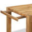 Table de salle à manger extensible en bois de chêne massif Dublin