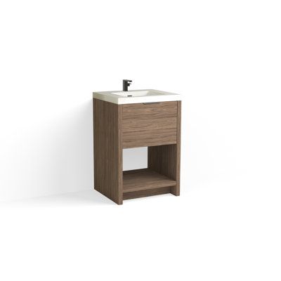Vista 24" W Freestanding Single Bathroom Vanity