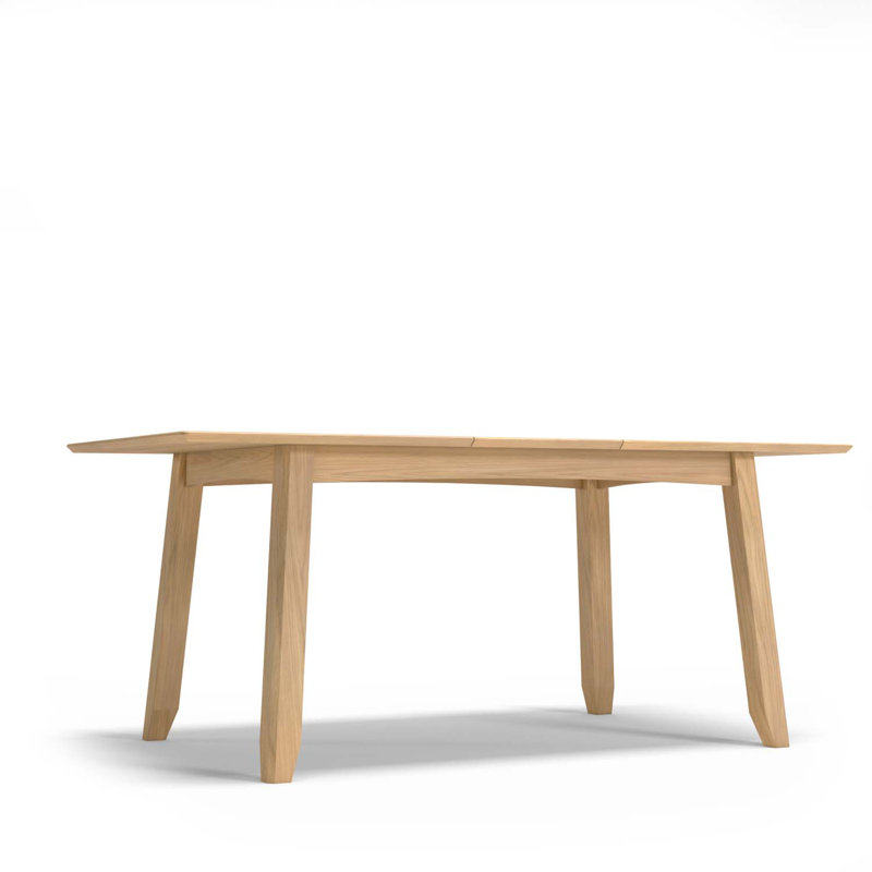 Owen Extendable Oak Solid Wood Top Dining Table