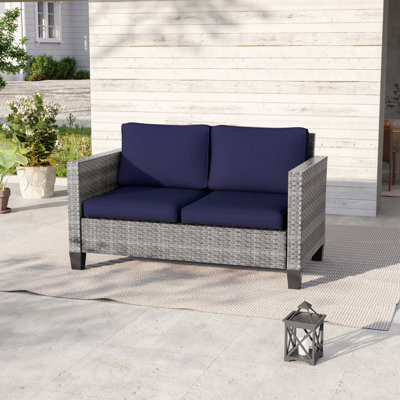 Canapé d'extérieur pour causeuse de patio