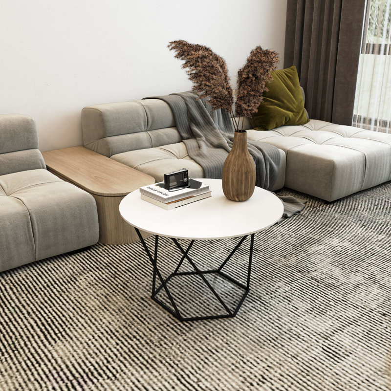 Brajan Coffee Table, White