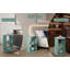Table d'appoint ronde avec rangement, petite table de bout décorative à 3 niveaux pour salon, chambre à coucher, chevet, bureau, table de chevet peu encombrante - Glacier-623655848