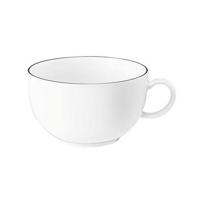 Milchkaffeeobertasse Lido Black Line