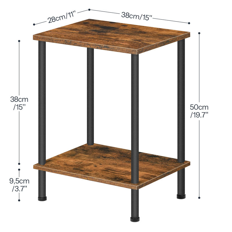 Senka Nesting Tables, Brown