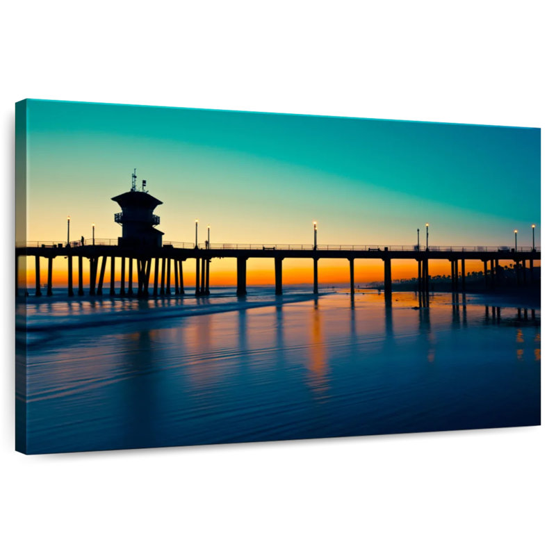 Aletra Huntington Dock Nightfall, H 30 po x l 45 po