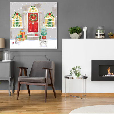 'Decorated For Christmas' by Elle Media Group Ltd Acrylic Glass Wall Art