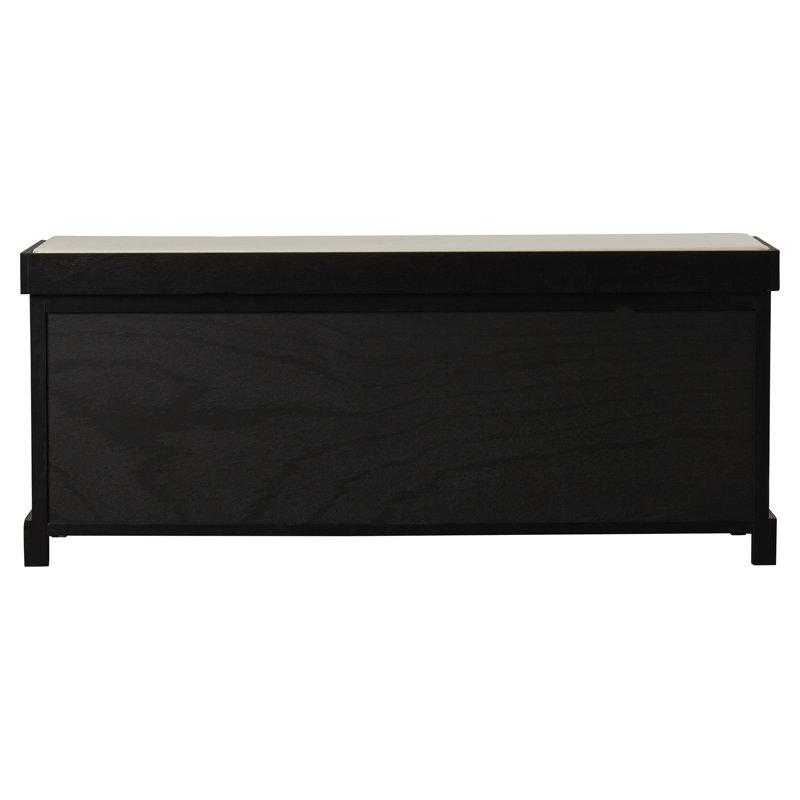 Banc de rangement à casiers Painswick, Noir