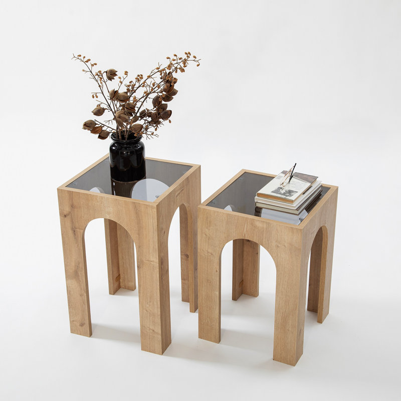 Coffee Table Set, Dark Gray