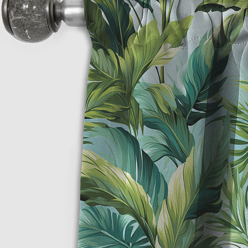 Motif tropical Palm Mirage, L 52 po x L 95 po