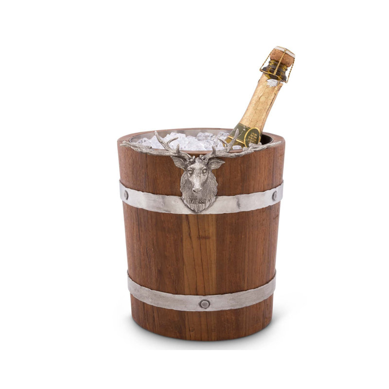 Lodge Wood Champagne Bucket