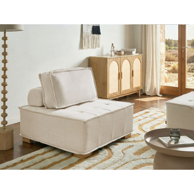 TIBRO Upholstered Fabric Armless