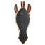 Sculpture murale de style tribal girafe