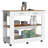 Kitchen Island 46 Inches Dozza, Two Drawers