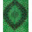 Tapis vert surteint de conception unique 6 pi 1 po x 9 pi 4 po