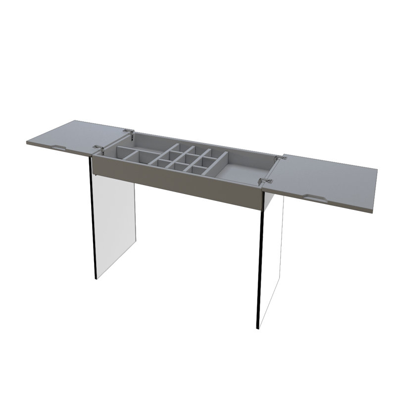 Ensemble coiffeuse avec tabouret et miroir Akasha