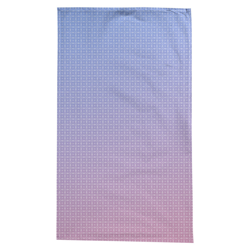 Nappe à motif napperon Avicia, Bleu / Rose