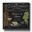 «Wine Chalkboard 4» par Fiona Stokes-Gilbert, art mural sur toile-901807560