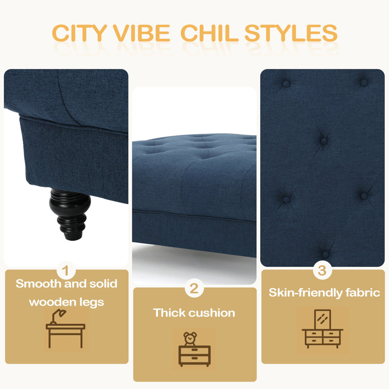 TUFTED OTTOMAN