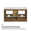 Ensemble de meuble-lavabo double 60 po Tahoe-1925472924
