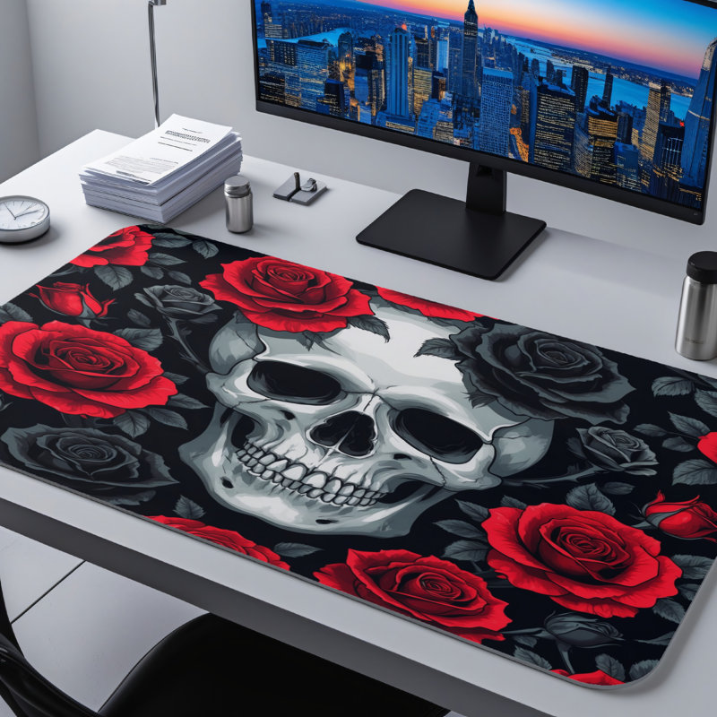 Polyester Desk Pad, 14.4x12.1