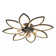 Falana 35" 7 - Blade Dimmable LED Ceiling Fan with Remote Control and APP