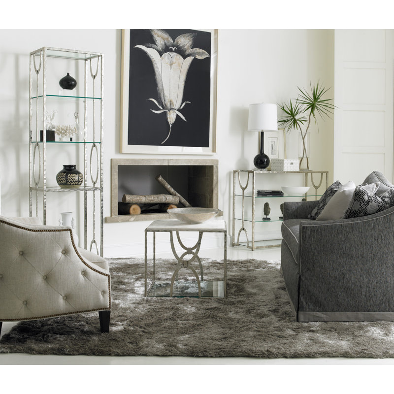 Bunching Stone Coffee Table, Gray