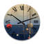 Horloge murale moderne en bois Andrais-31071813